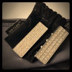 Hip clips rhinestone belt loop covers